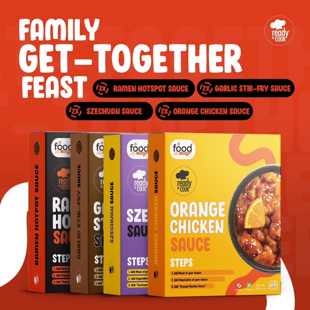 Family Get-Together Feast - Pack of 9